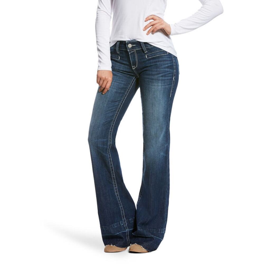 Ariat Women's Blue Flare Jeans